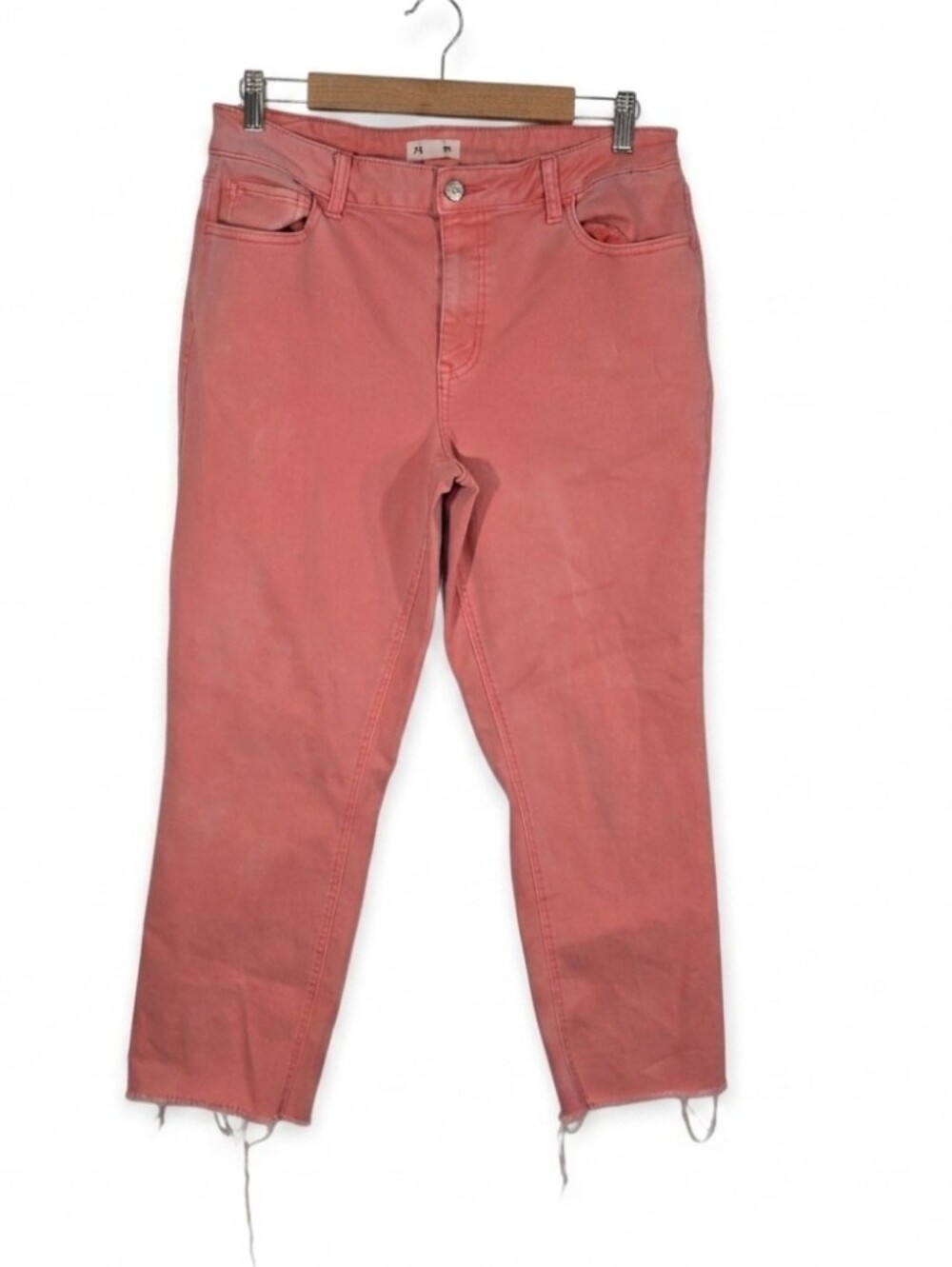 m. jeans slim straight ankle jeans